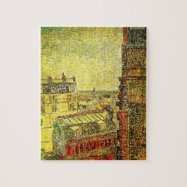 Paris View von Vincent's Room von Vincent van Gogh Puzzle (Vertikal)