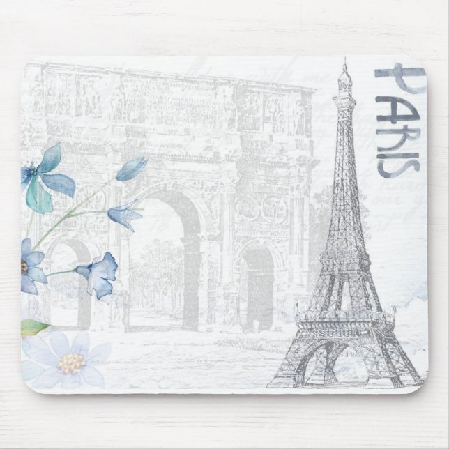 Paris Vintage Mousepad (Vorne)
