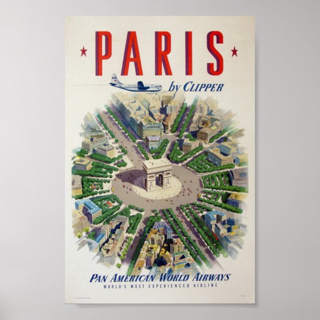 Paris Vintage Poster (Vorne)