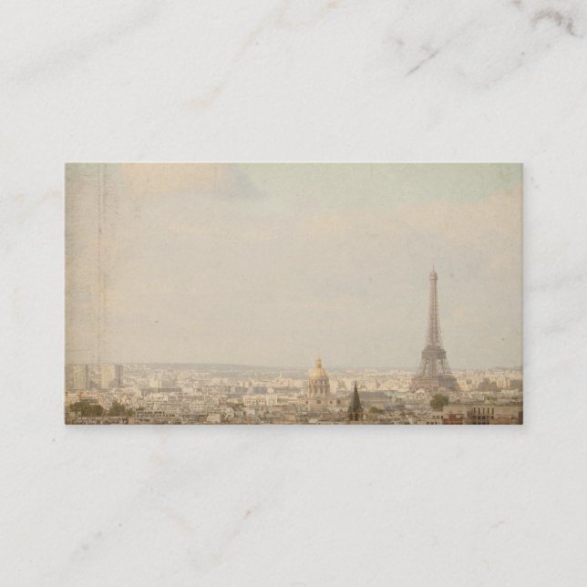 Paris Visitenkarte (Vorderseite)