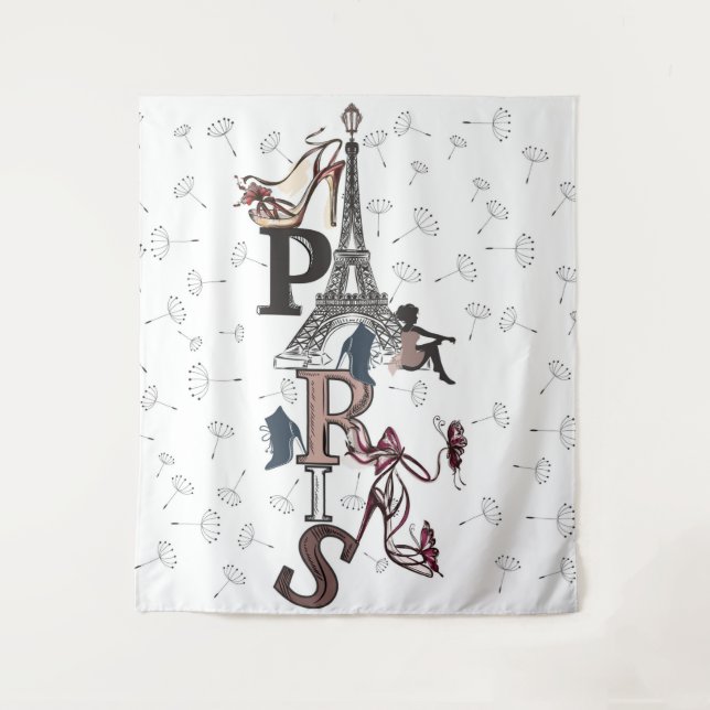 Paris Wandteppich (Vorderseite)