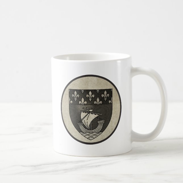 Paris-Wappen Tasse (Rechts)