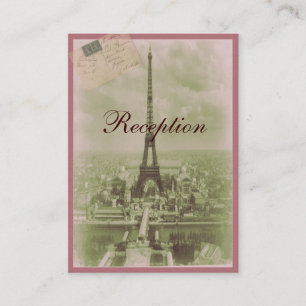 Paris Wedding Begleitkarte