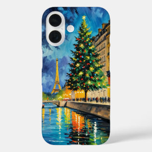Paris Weihnachtsbaum iPhone / iPad Gehäuse 16 Hülle