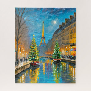 Paris Weihnachtsnacht Puzzle