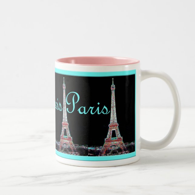 Paris Zweifarbige Tasse (Rechts)
