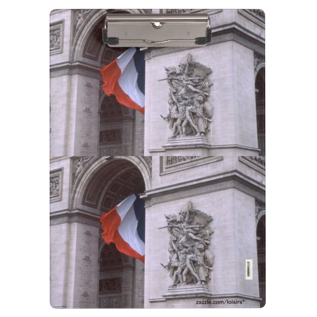 Paris-Zwischenablage Klemmbrett (Vorderseite)