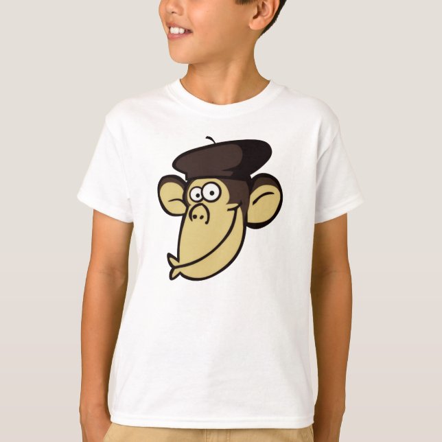 Pariser Affe T-Shirt (Vorderseite)