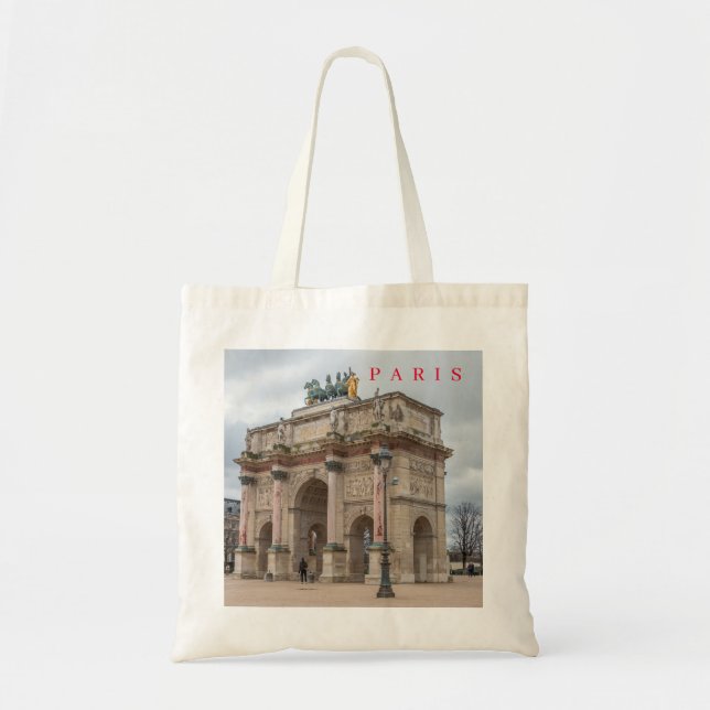 Pariser Arc du Carrousel Beauty Tragetasche (Vorne)