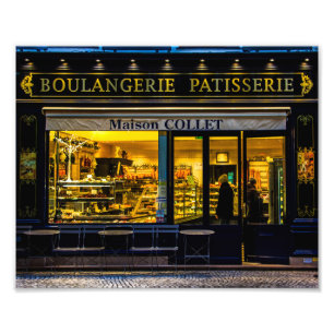 Pariser Bäckerei Boulangerie Patisserie 8 x 10 Fotodruck