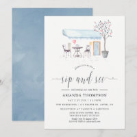 Pariser Café Watercolor Sip & See