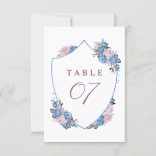 Pariser Charme-Wappen-Sitzordnung Hochzeitstisch Z Einladung