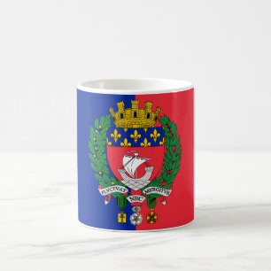 Pariser Flagge, Frankreich Tasse Kaffee