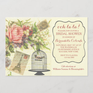 Pariser Flair Einladung