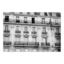 Pariser Gebäude-Poster
