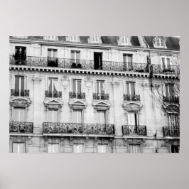 Pariser Gebäude-Poster Poster