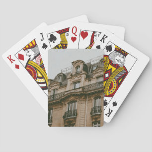 Pariser Gebäude Spielkarten