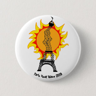 Pariser Hitzewelle 2019 Button