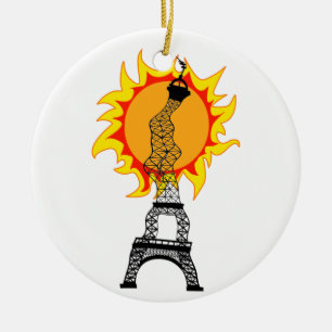Pariser Hitzewelle 2019 Keramik Ornament