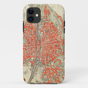 Pariser Karte Case-Mate iPhone Hülle