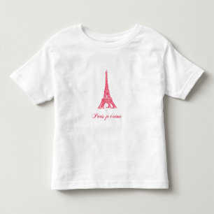 Pariser Kleinkind-T-Shirt Kleinkind T-shirt