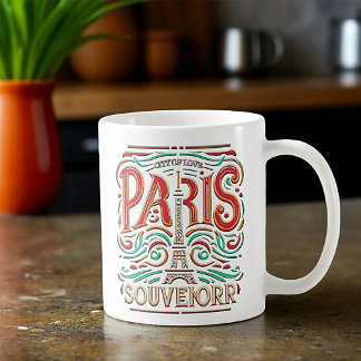 Pariser Liebe-Symphonie-Klassiker Kaffeetasse
