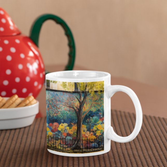 Pariser Mauern Version 1 Kaffeetasse (Paris walls Version 1 Coffee Mug
)