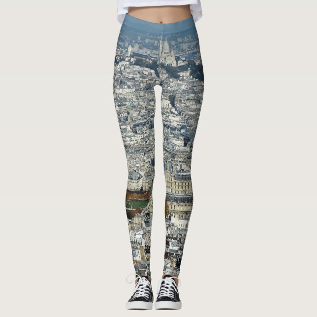 Pariser Miniatur-Leggings für Frauen Leggings (Vorderseite)