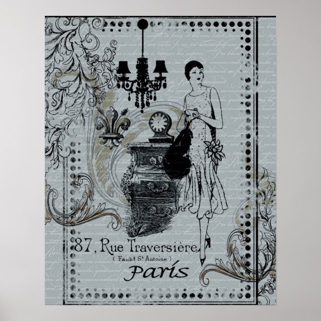 Pariser Mode Poster (Vorne)