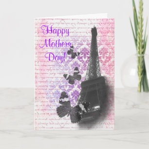 Pariser Müttertag Karte