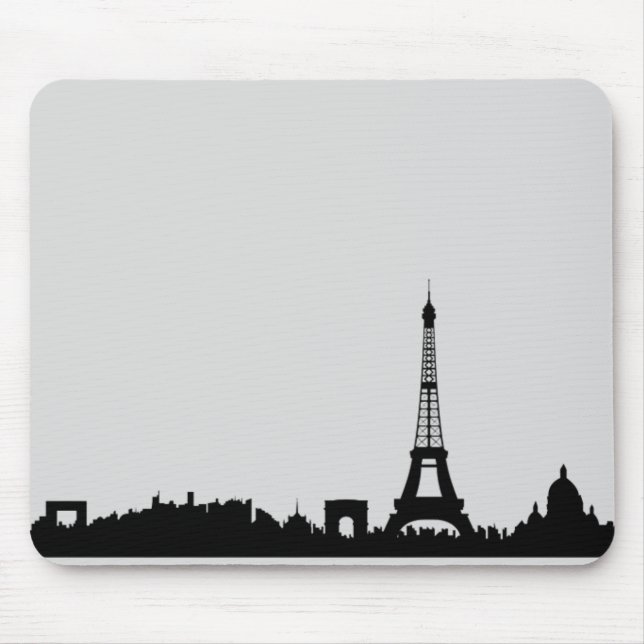Pariser Nächte Mousepad (Vorne)