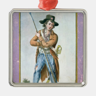 Pariser Ohne-culotte Ornament Aus Metall