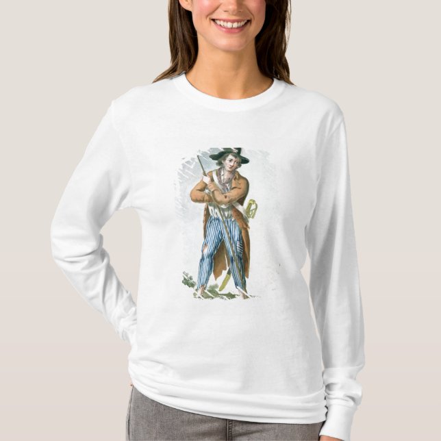 Pariser Ohne-culotte T-Shirt (Vorderseite)