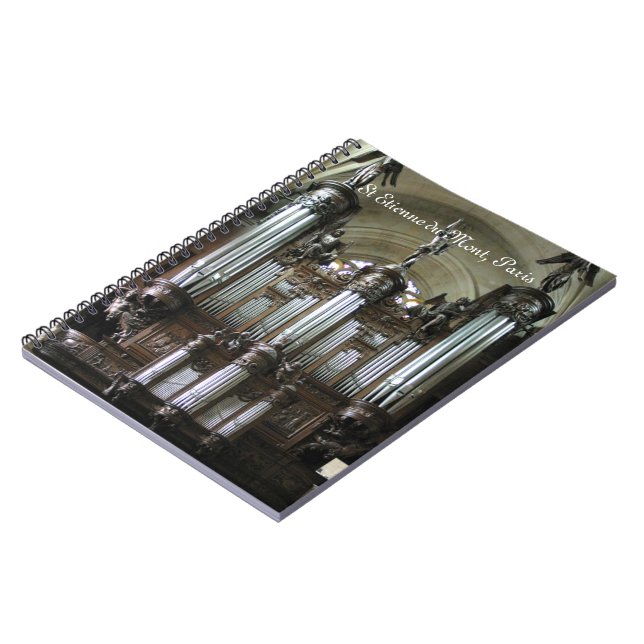 Pariser Organnotizbuch Notizblock (Linke Seite)