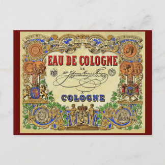 Pariser Pariser Parfüm 1868 Feiertagspostkarte