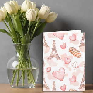 Pariser Romantik Valentinstag Blanko