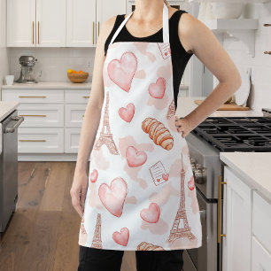 Pariser Romantik Valentinstag Schürze