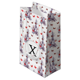 Pariser romantische lila kleine geschenktüte