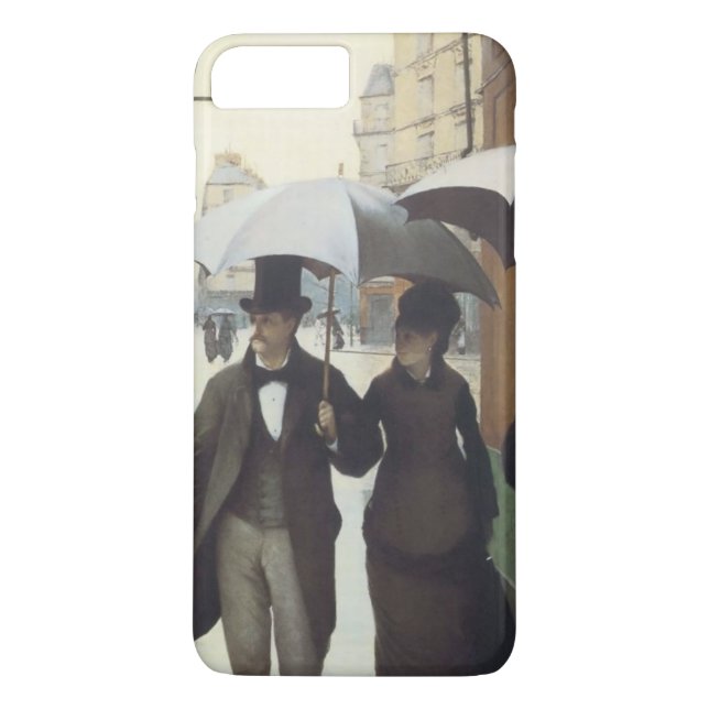 Pariser Straße, Rainy Day Case-Mate iPhone Hülle (Rückseite)