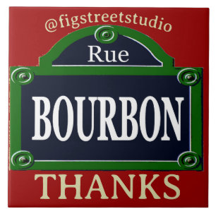 Pariser Street-Zeichen, Text hinzufügen, Tile Fliese