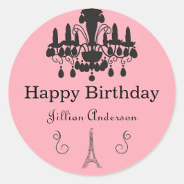 Pariser Themenbereich - Circle Sticker