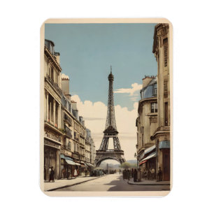 Pariser Vintage-Poster Magnet
