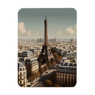 Pariser Vintage-Poster Magnet
