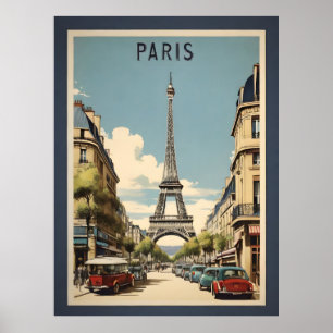 Pariser Vintage-Poster Poster