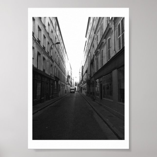 Parisian Alley Poster (Vorne)