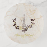 Parisian-inspired Design with zu Romantic Wreath Dekoschale<br><div class="desc">This Trinket Trays have zu Parisian Inspired Monogram Design. Customizable idealer Fully i the design zu and for einfach elegant wedding. Applicable Design to any event: Wedding, birthday, anniversary, … and everything you Hund think of. For Perfect to give to your parents, ladies, including, and godparents your wedding, As zu...</div>
