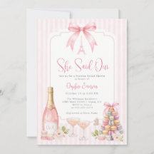 Parisian Pink Bridal Shower