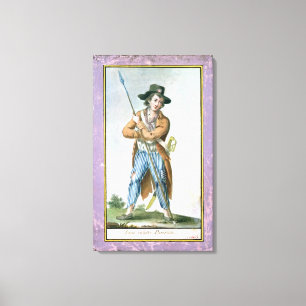 Parisian Sans-culotte Leinwanddruck