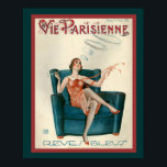 Parisienne Art Deco "Rings de Smoke" 1929 Print Poster<br><div class="desc">16 x 20 Art Deco Cover von Vie Parisienne</div>