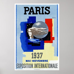 Parisinternational-Ausstellung Poster